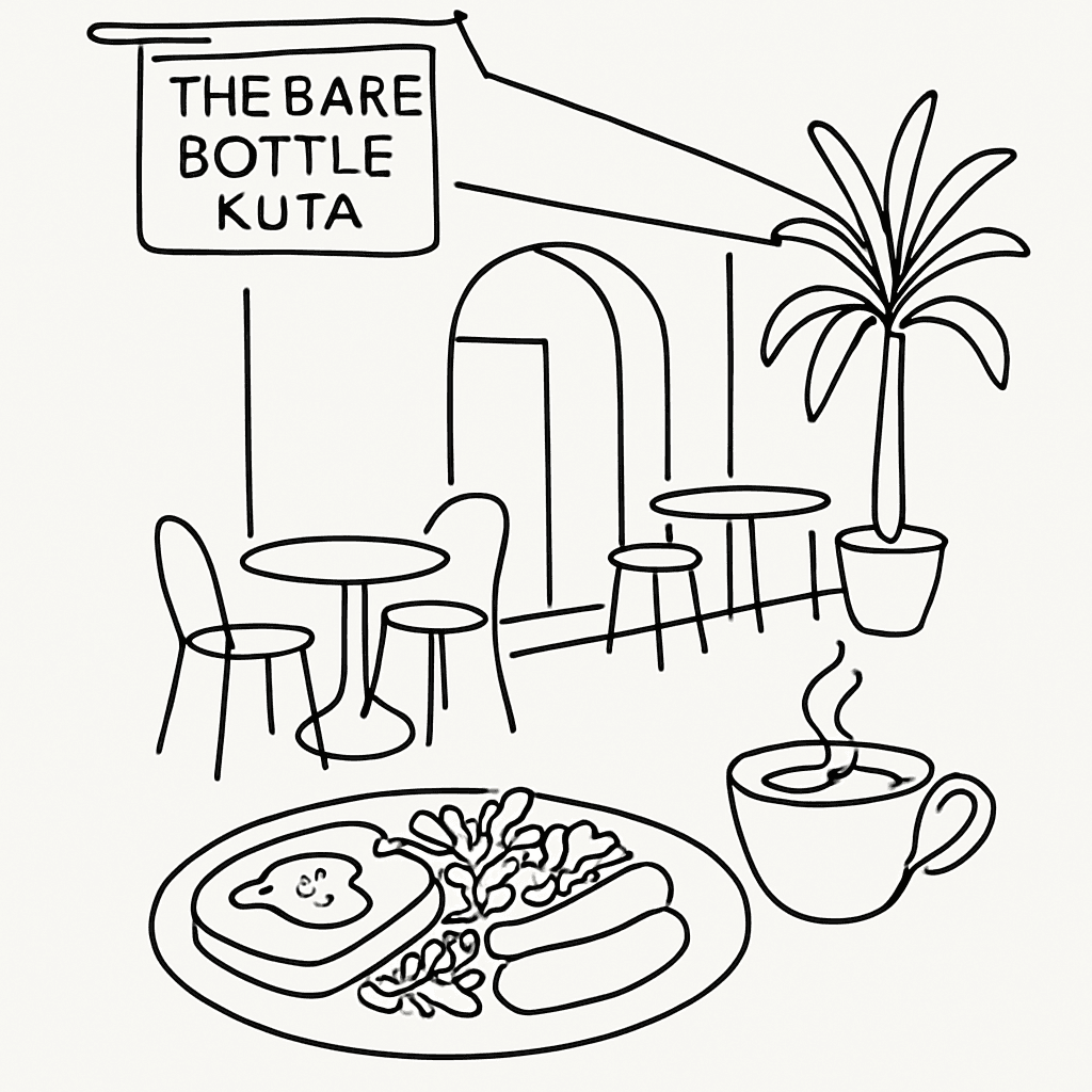 The Bare Bottle Kuta - Cafes - Kuta