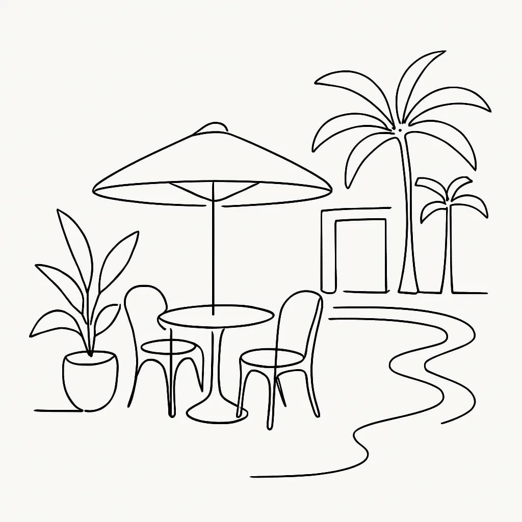 Garden Cafe - Henann Palm Beach Resort - Cafes - Station 2