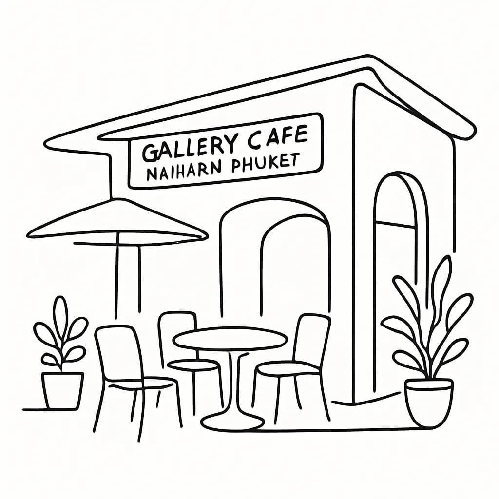 Gallery Cafe Naiharn Phuket - Cafes - Rawai