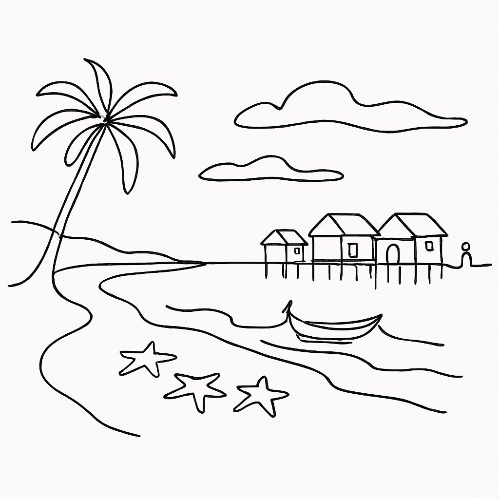 Rach Vem Beach (Starfish Beach) - Beaches - Ganh Dau