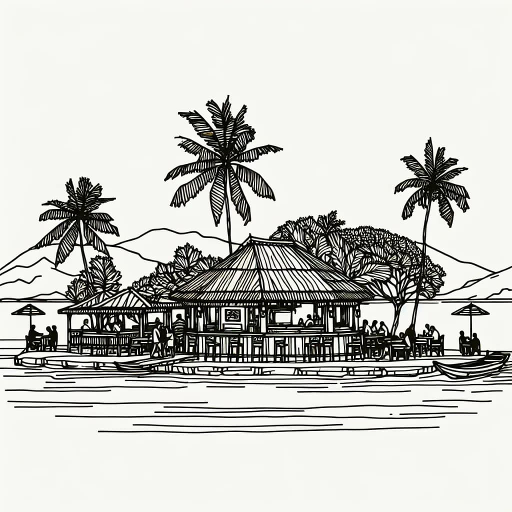 Republica Sunset Bar - Restaurants - El Nido
