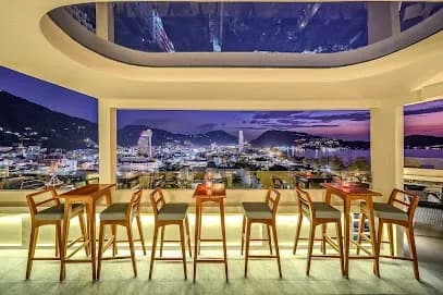 19th Floor Andaman Sky Lounge (Roof Top Bar and Restaurant) - Andaman Beach Suites Hotel