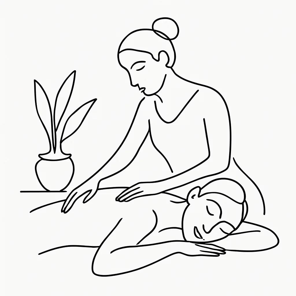 Mulan's Massage And Spa AI illustration
