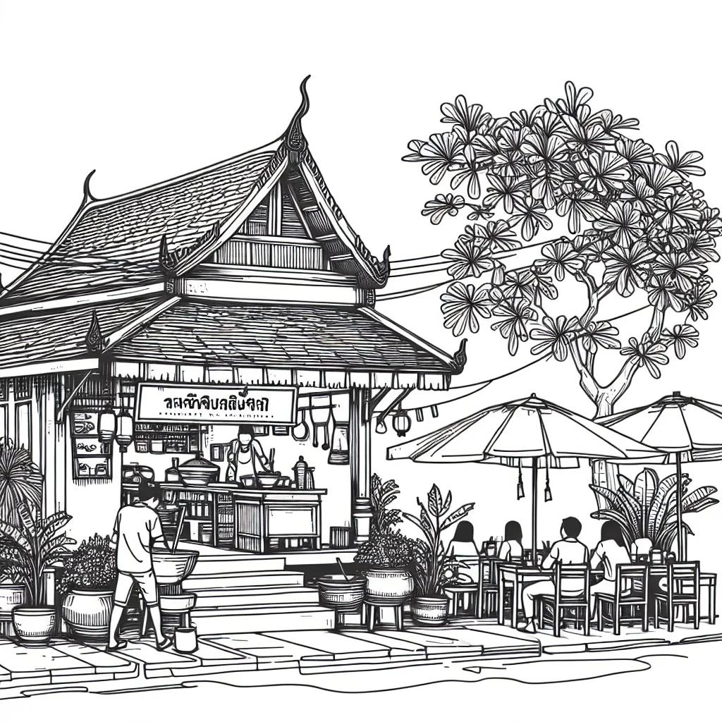 Kaab Gluay AI illustration