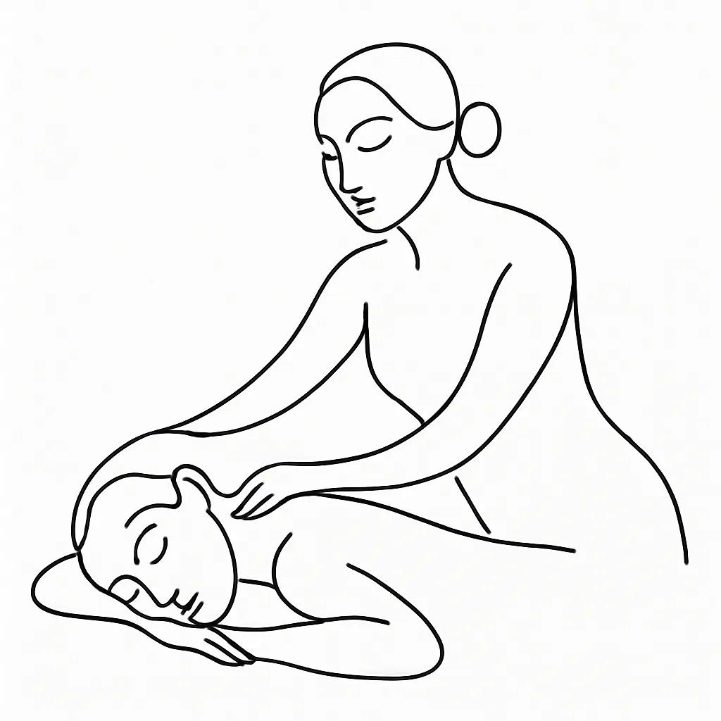 Dreamcare Wellness Massage AI illustration