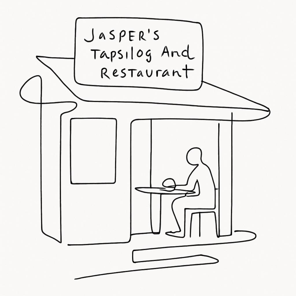 Jasper's Tapsilog And Restaurant AI illustration