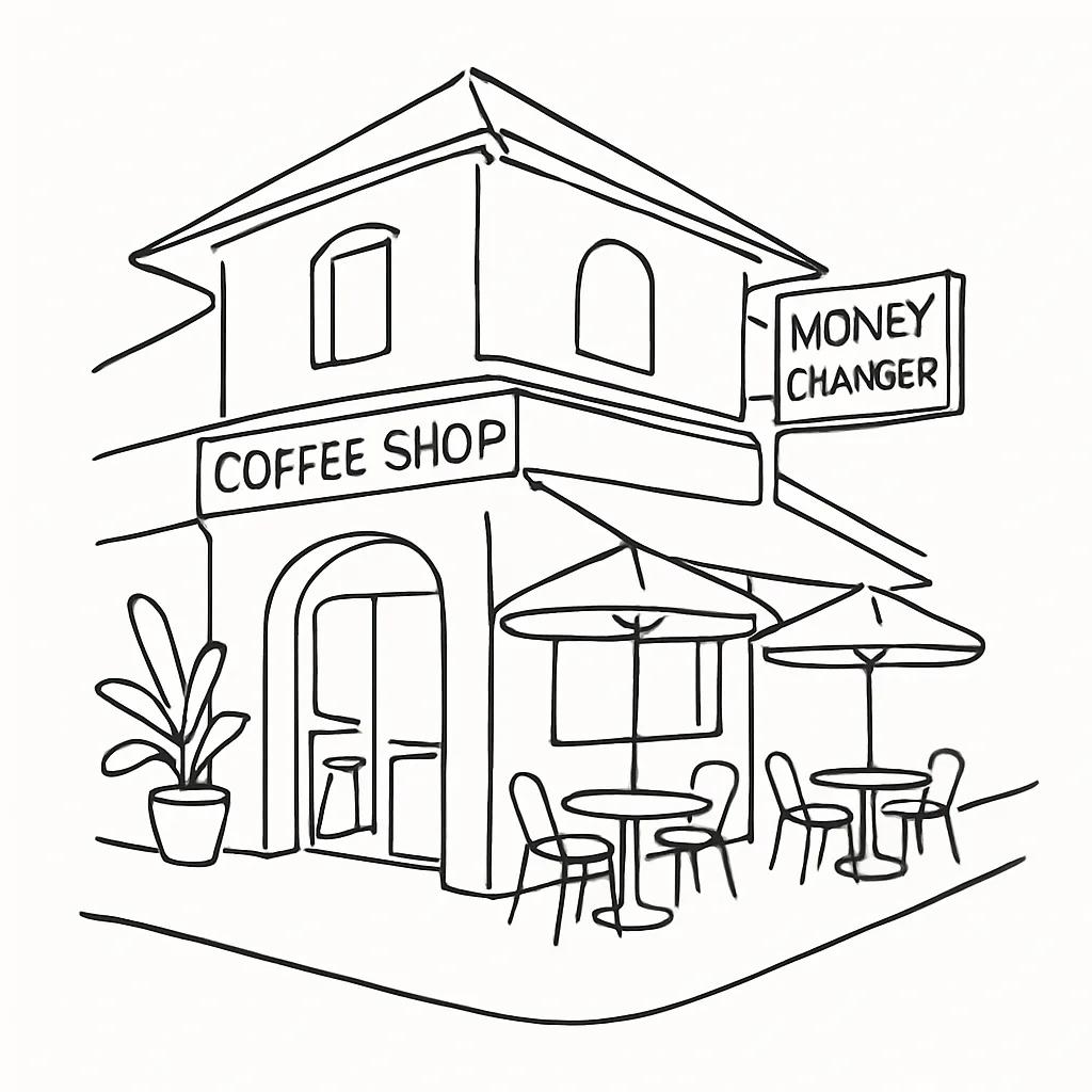 Bemo Corner Coffee Shop - PT. Dirgahayu Valuta Prima - Money Changer - Cafes - bali