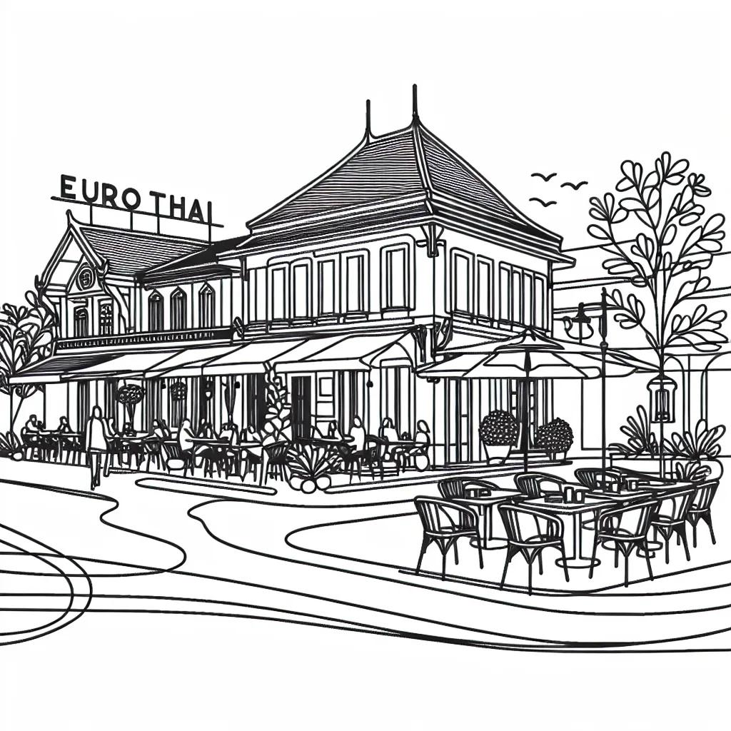 EUROTHAI RESTAURANT AI illustration