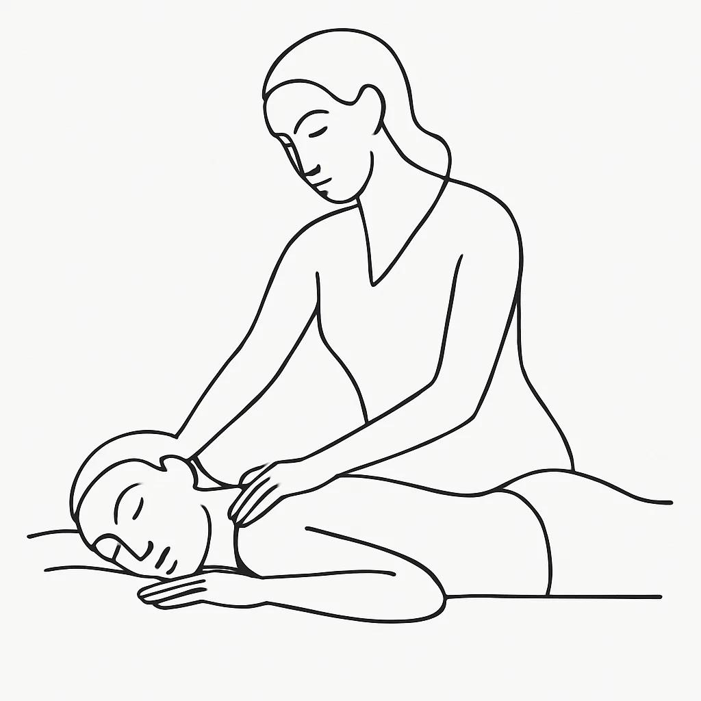 Lou Spa Massage Branch 2 AI illustration