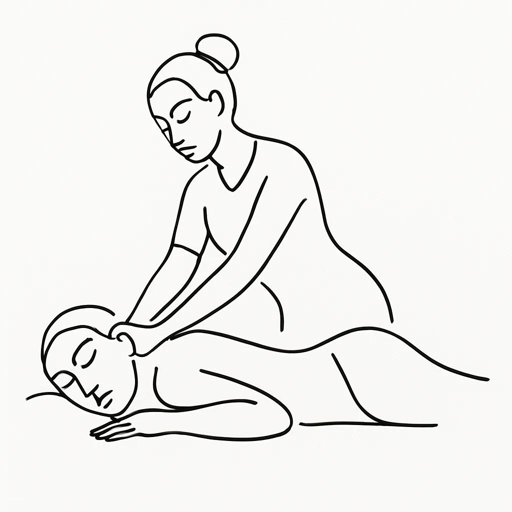 Baan Khun Thai Massage SPA AI illustration