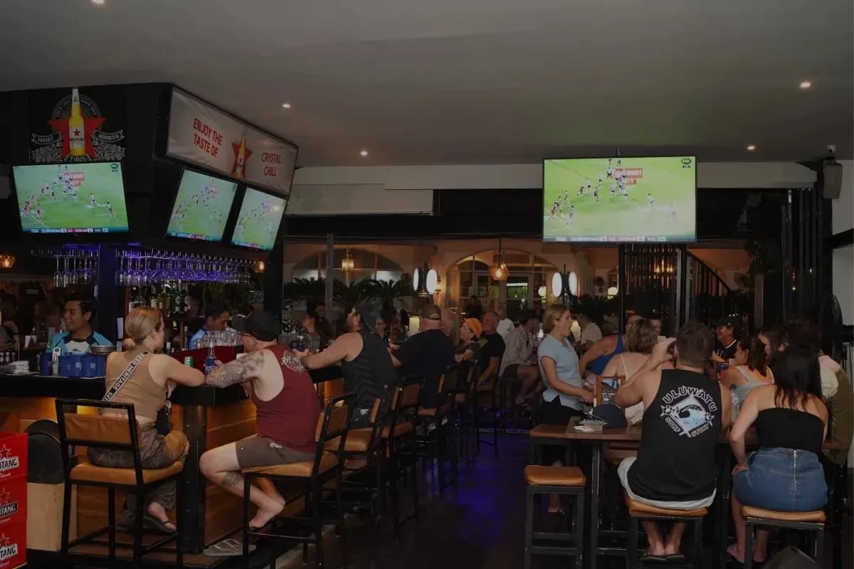 Nirvana Sports Bar & Restaurant - Bars & Clubs - Seminyak